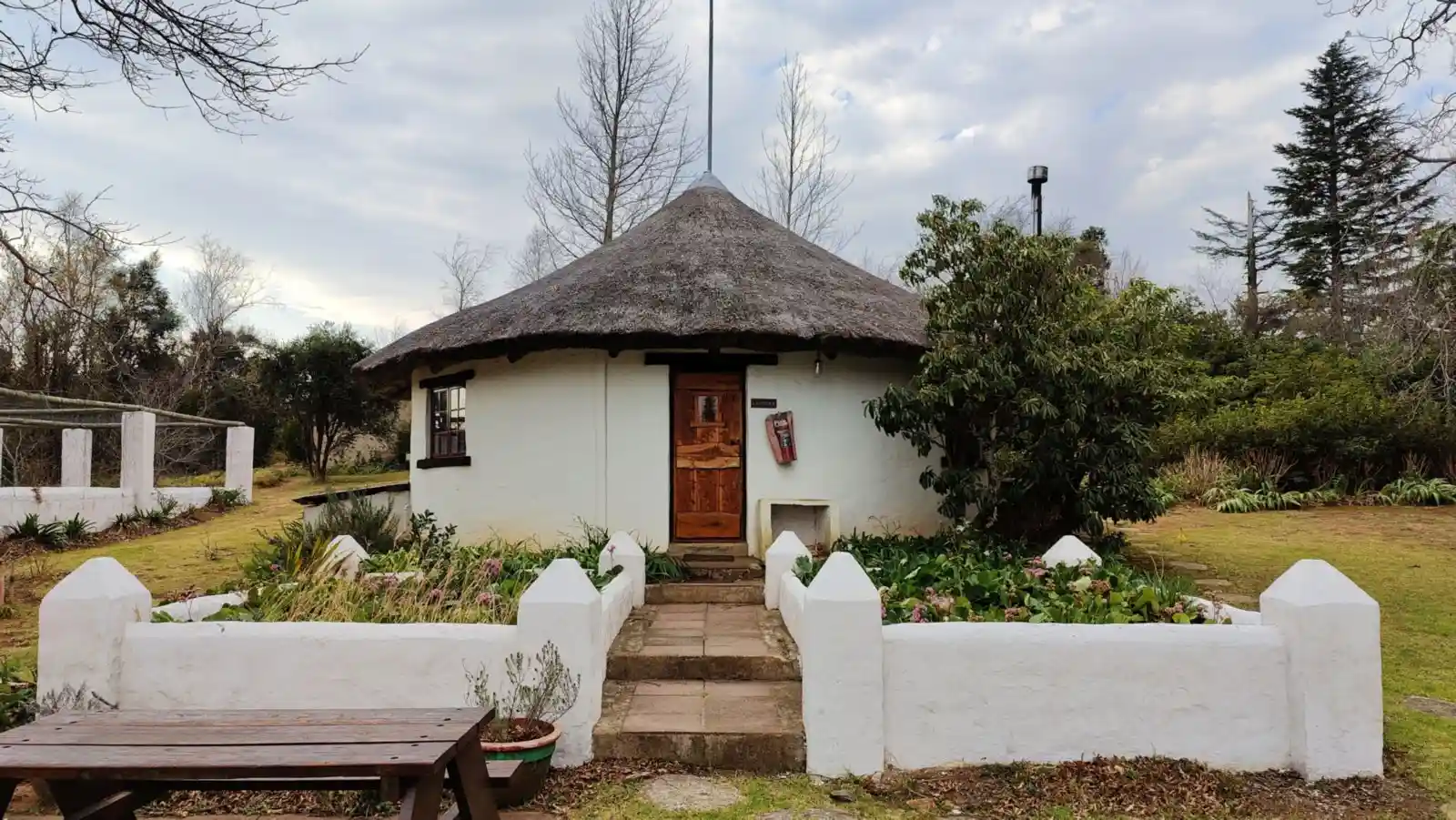 Lavender Thatched Rondavel view 6